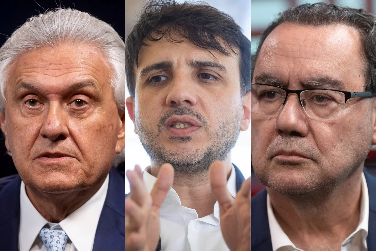 Caiado, Renan e Augusto Cury debatem com púlpitos vazios na Band