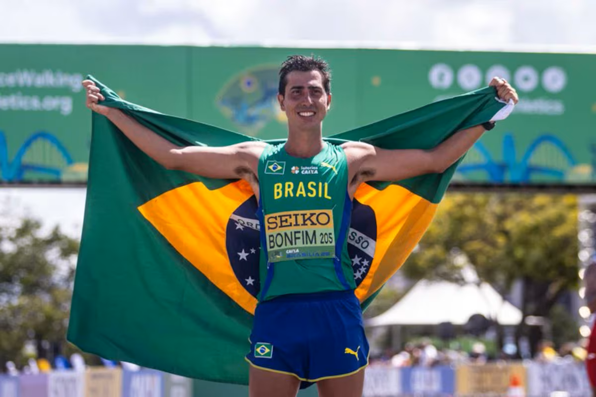 Caio Bonfim conquista o bronze nos 10 km do Grande Prêmio de Madri de marcha atlética