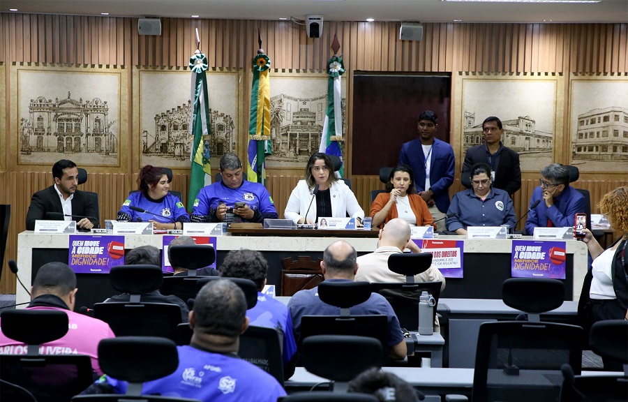 Câmara de Natal debate regulamentação de motoristas e entregadores por aplicativo