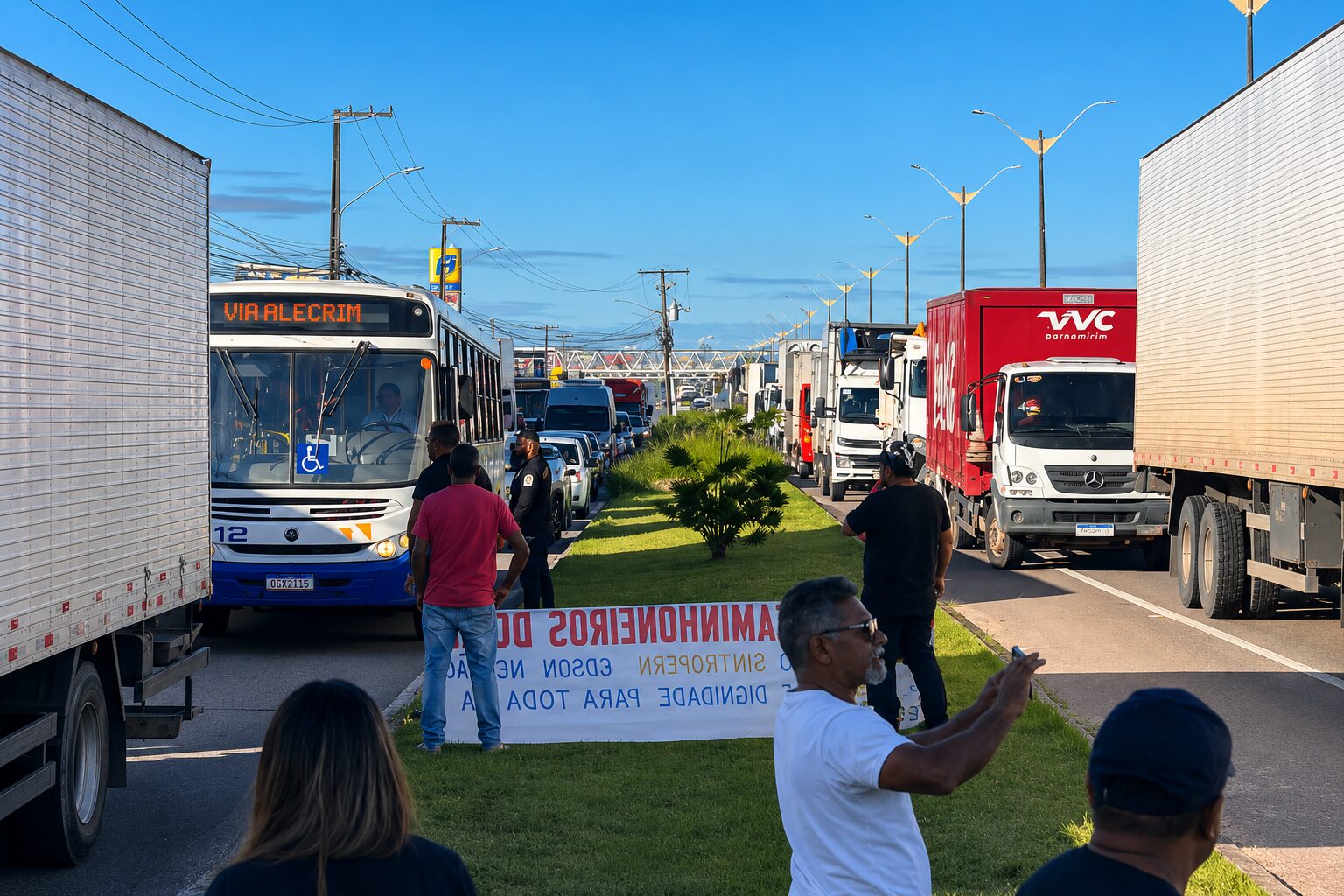 Caminhoneiros do RN seguem negociando reajuste salarial e descartam greve até sexta-feira (5)