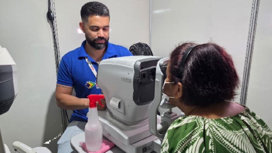 Carreta Oftalmológica do Agora Tem Especialistas inicia atendimentos na Grande Natal