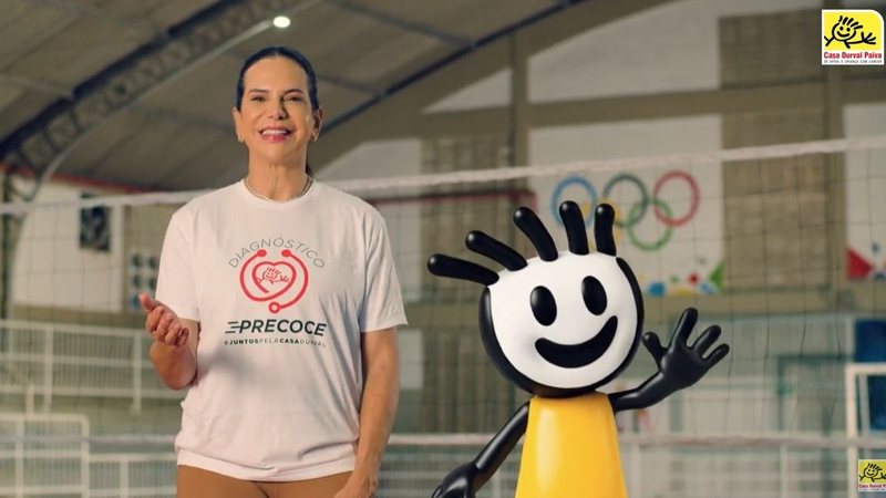 Casa Durval Paiva lança campanha "Tempo Certo" com Virna para alertar sobre diagnóstico precoce de câncer infantojuvenil