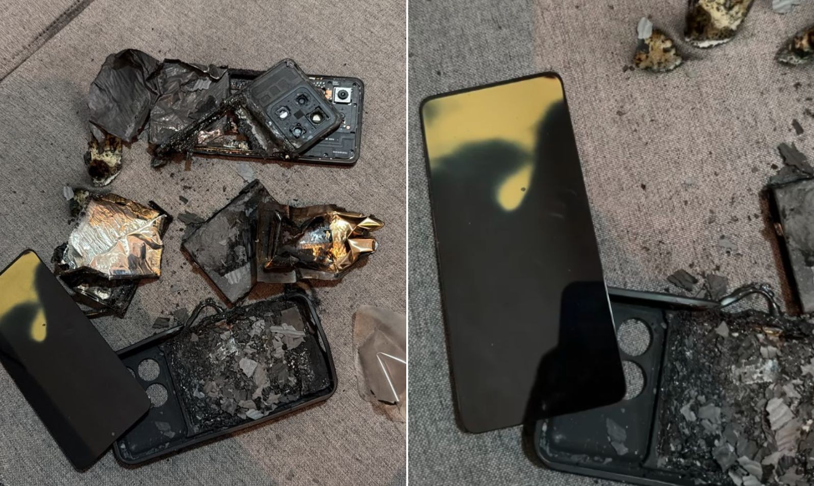 Adolescente sofre queimaduras após explosão de Celular em Porangatu