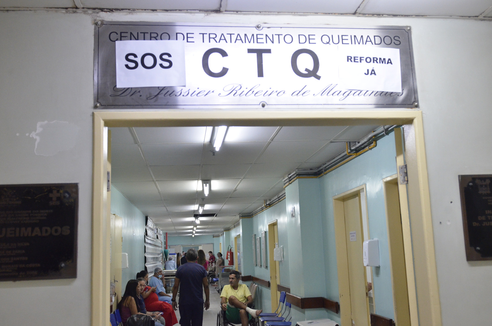 Centro de Queimados do Walfredo opera com capacidade reduzida e aguarda nova obra