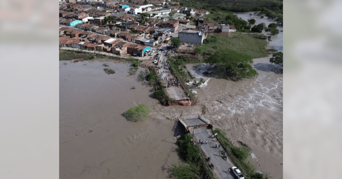 Chuvas no Nordeste: Pernambuco registra mortes e Paraíba tem 1,5 mil desalojados