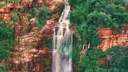 Chuvas revitalizam cachoeira e atraem visitantes ao Oeste do Rio Grande do Norte