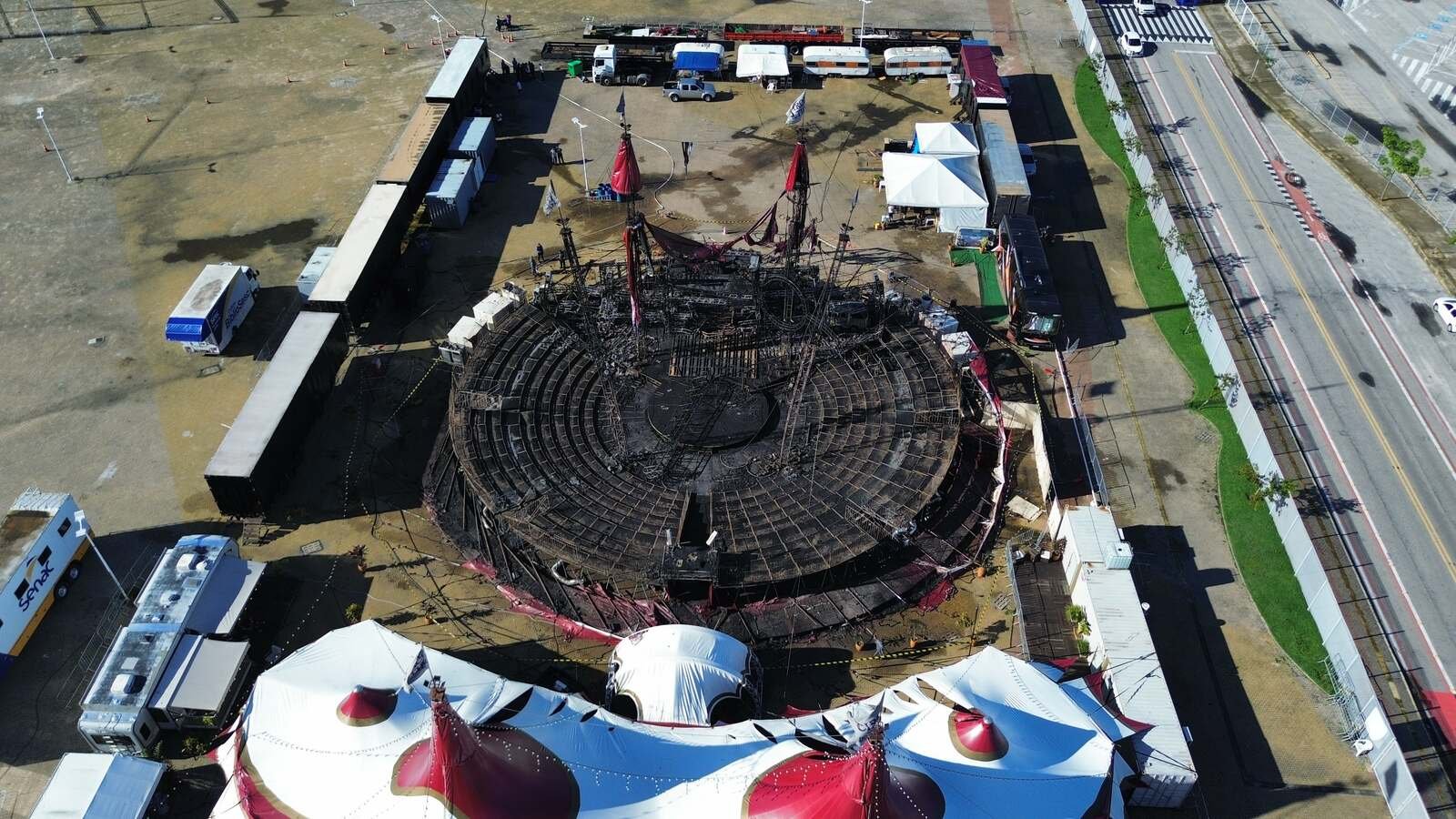 Circo do Tirú emite alerta contra golpes após incêndio