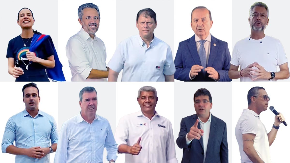 Governadores em busca de reeleição usam redes sociais para conquistar votos com memes e foco em segurança