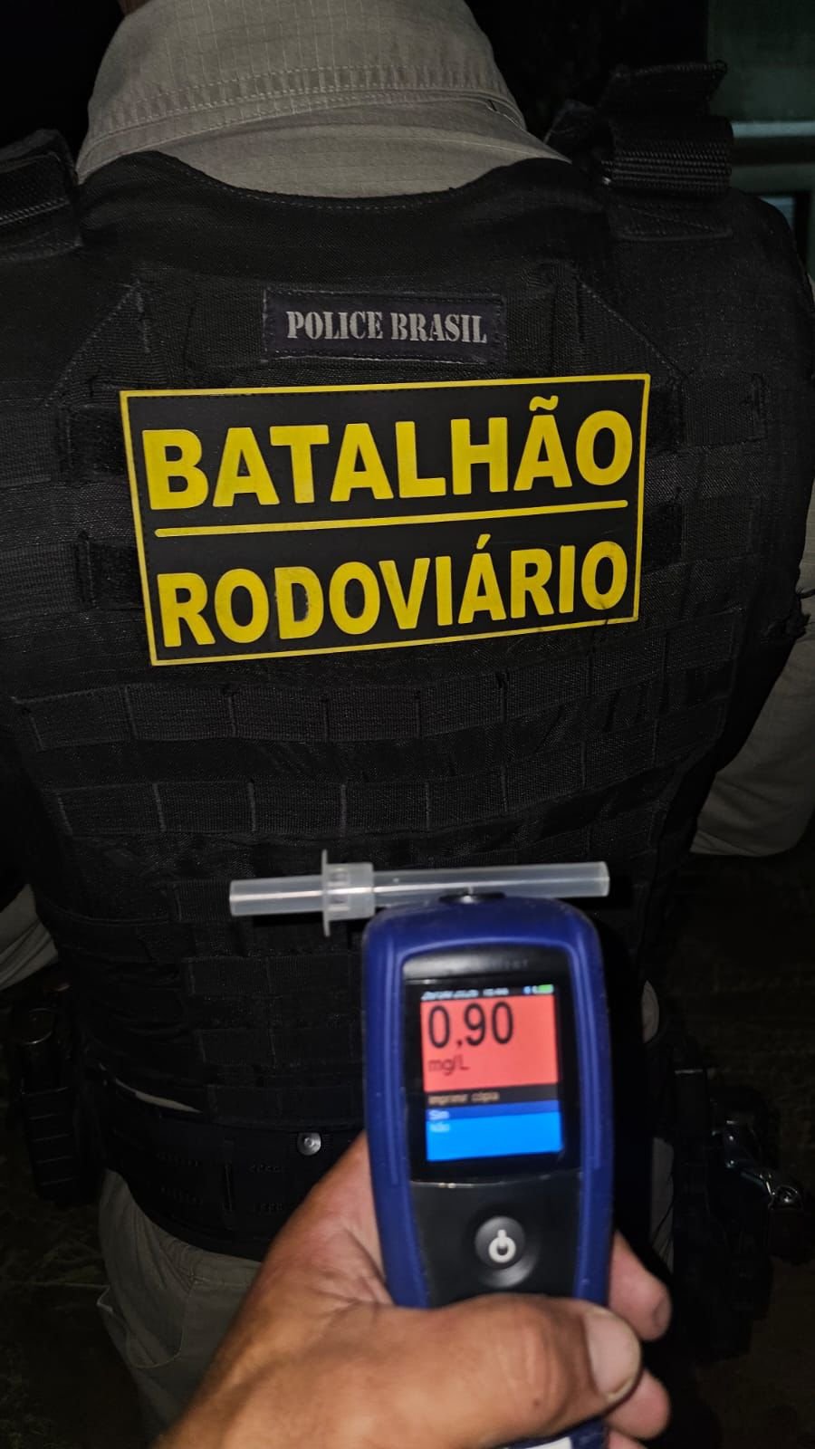 CPRE prende motorista embriagado após perseguição e colisão na Grande Natal