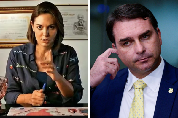 Michelle Bolsonaro expõe fragilidade de Flávio em desavença familiar que arranha planos do PL