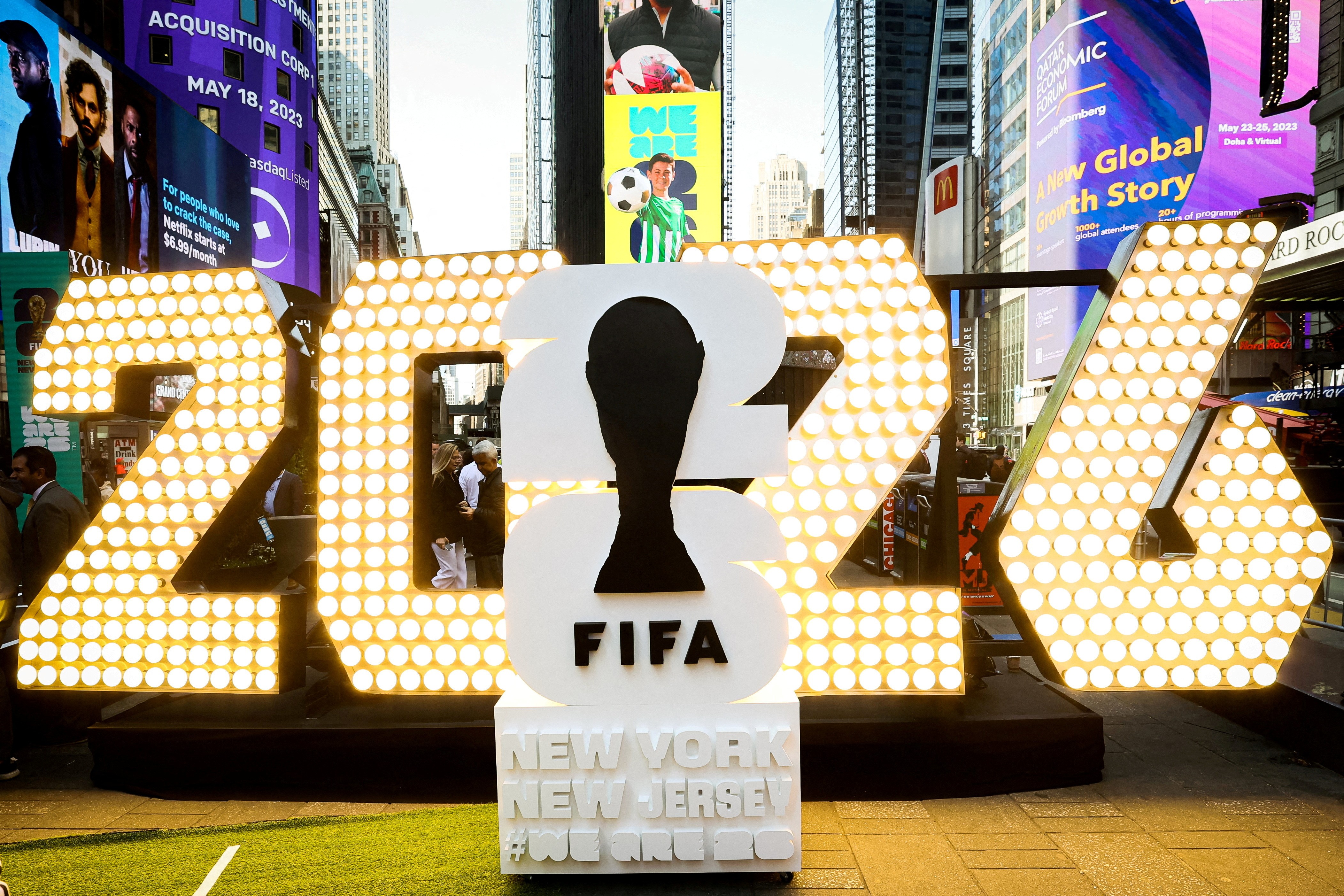 FIFA anuncia Copa de 2026 como a maior da história com 48 seleções