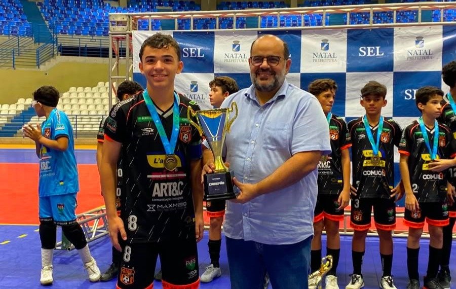Copa Natal de Futsal consagra SIAP e APG como campeãs das categorias Sub-13 e Sub-15