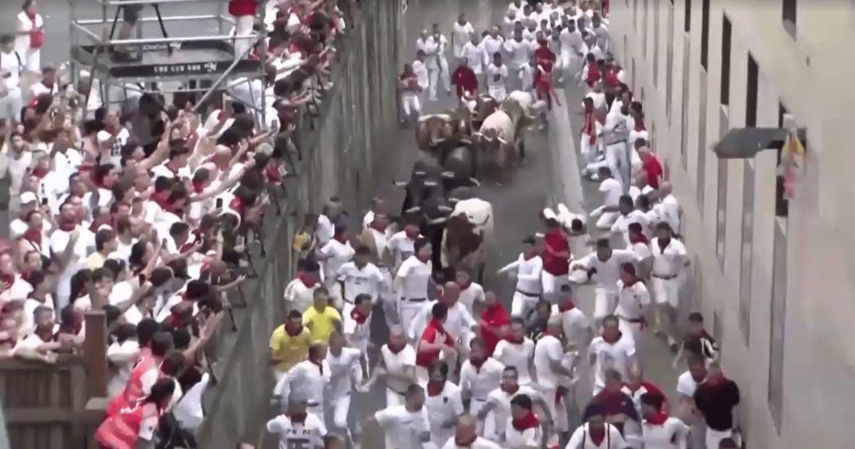 Seis pessoas ficam feridas em corrida de touros no festival de San Fermín