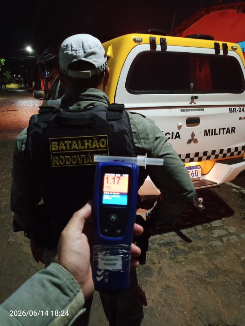 CPRE prende três motoristas por embriaguez na Grande Natal