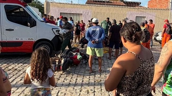 Criança de 11 anos causa acidente grave em Mossoró; mulher em coma