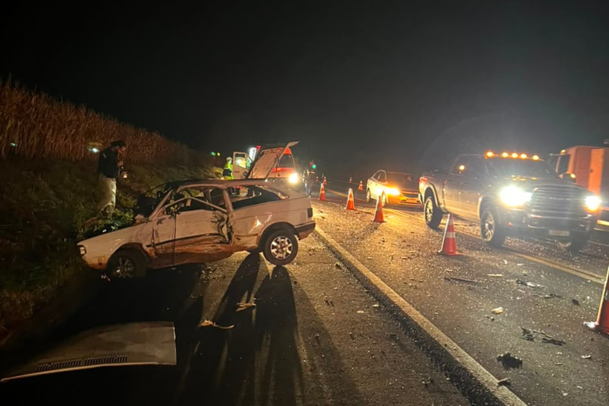 Acidente grave no Paraná resulta na morte de uma Criança sem cadeirinha