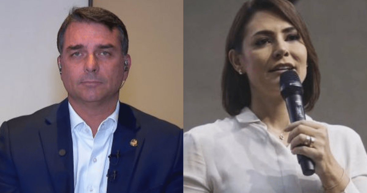 Michelle e Flávio Bolsonaro travam disputa antecipada pelo espólio político do ex-presidente