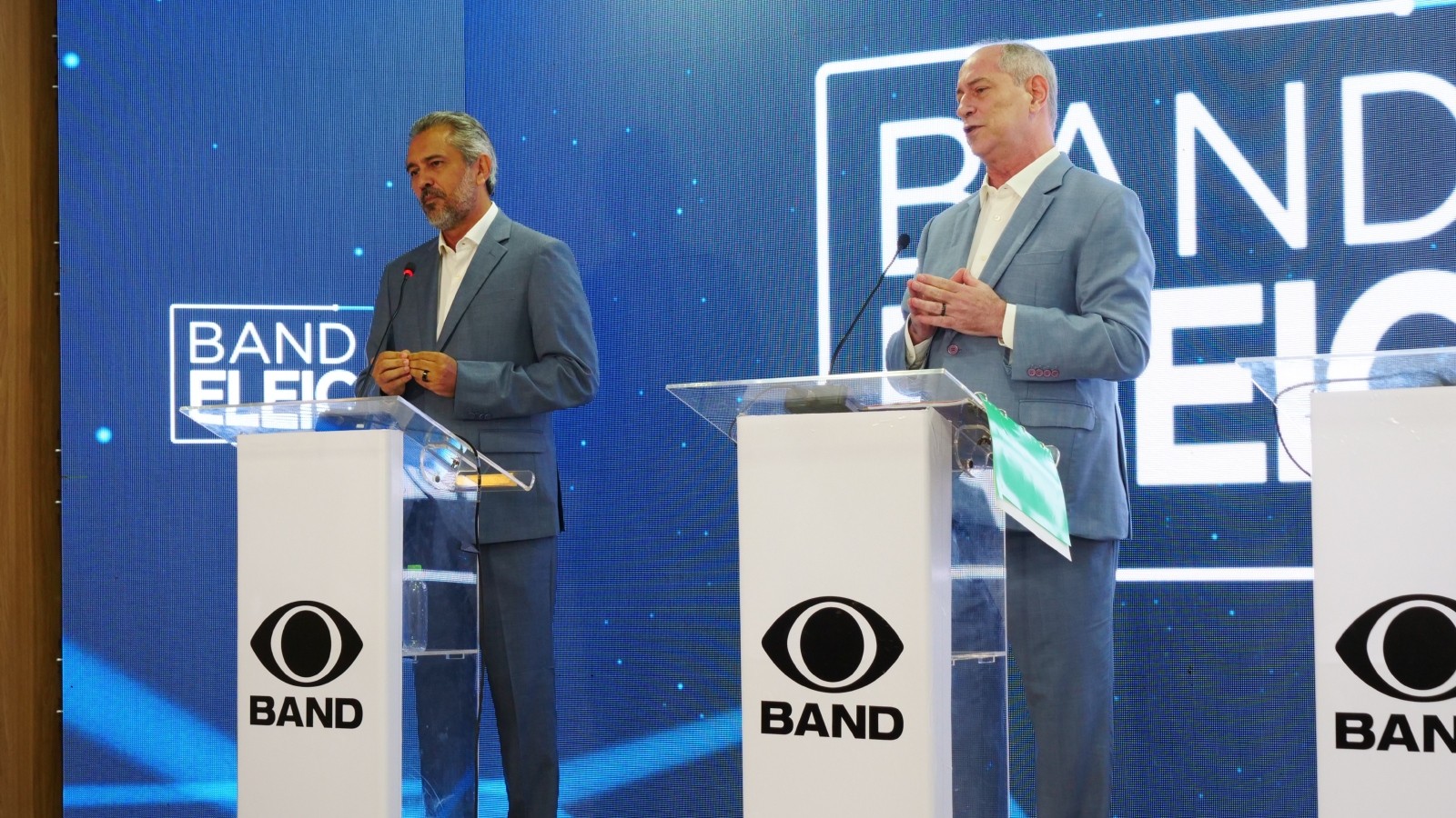 Ciro Gomes e Elmano de Freitas debatem propostas para o Ceará em Fortaleza