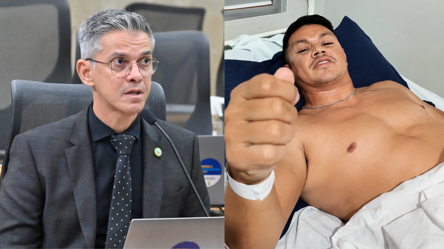 Deputado Coronel Azevedo (PL) elogia integração policial e diverge de Álvaro Dias após atentado em Mossoró