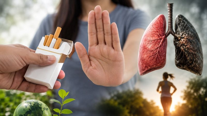 Prefeitura de Natal reforça serviços gratuitos para quem deseja parar de fumar no Dia Mundial sem Tabaco