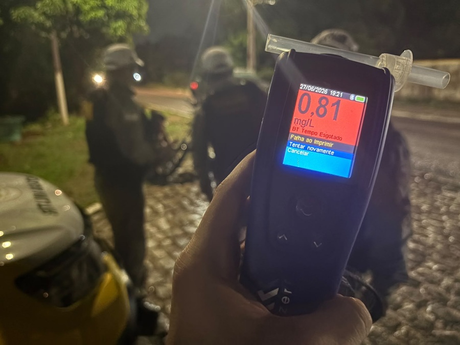 Dois motoristas são presos por embriaguez em fiscalização na RN-307, em Extremoz