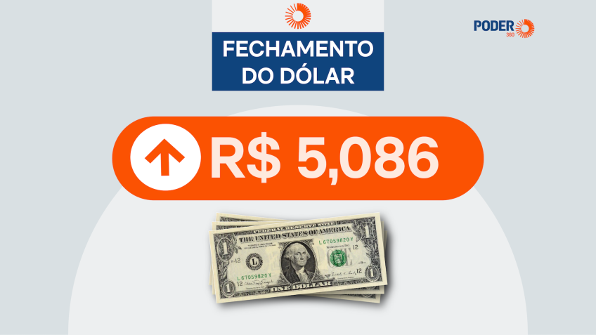 Dólar fecha a R$ 5,086 e Ibovespa recua 0,47% em dia de repercussão global e alertas de inflação