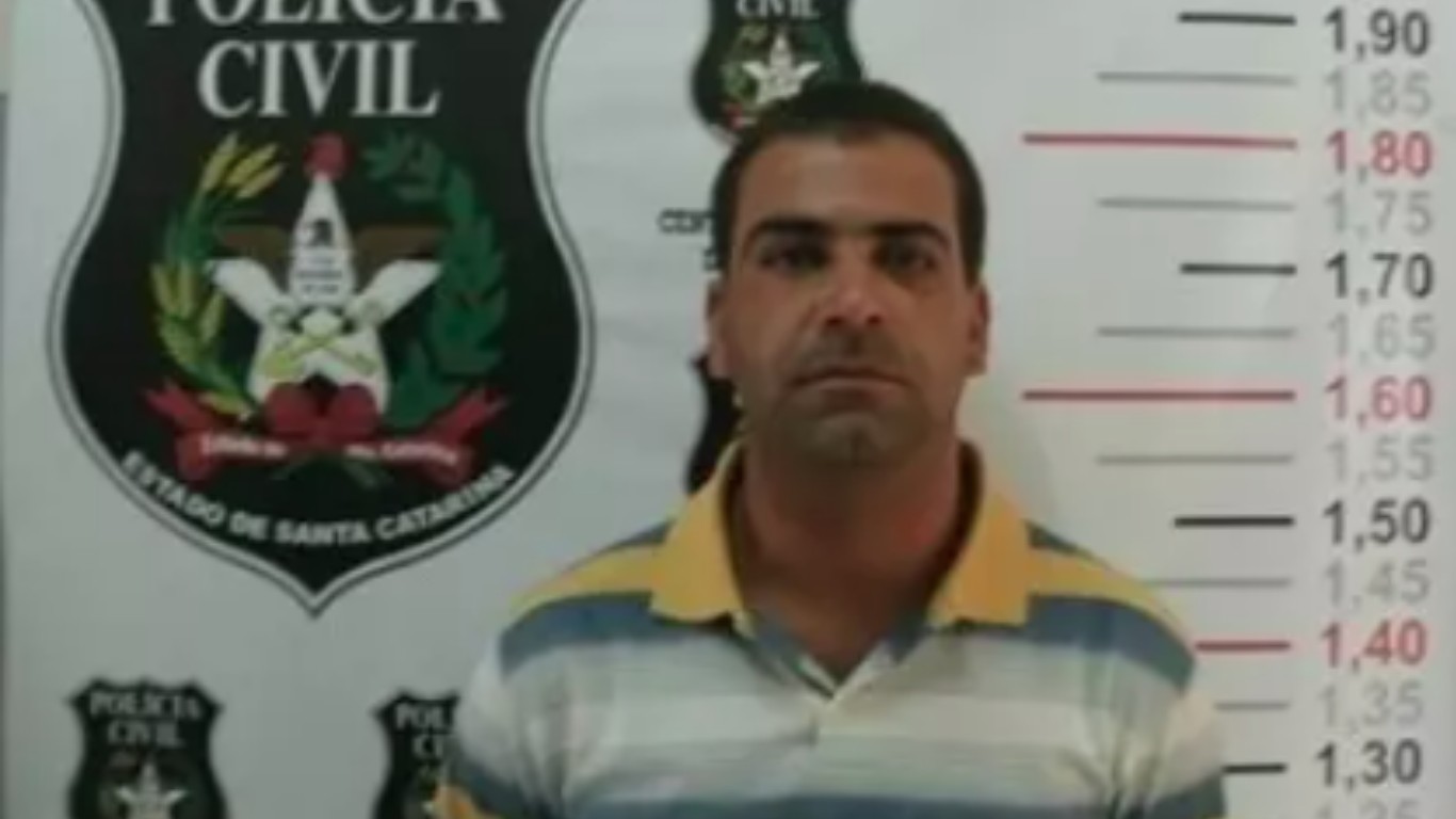 Suspeito de sequestrar idosa em SC acumula 18 condenações