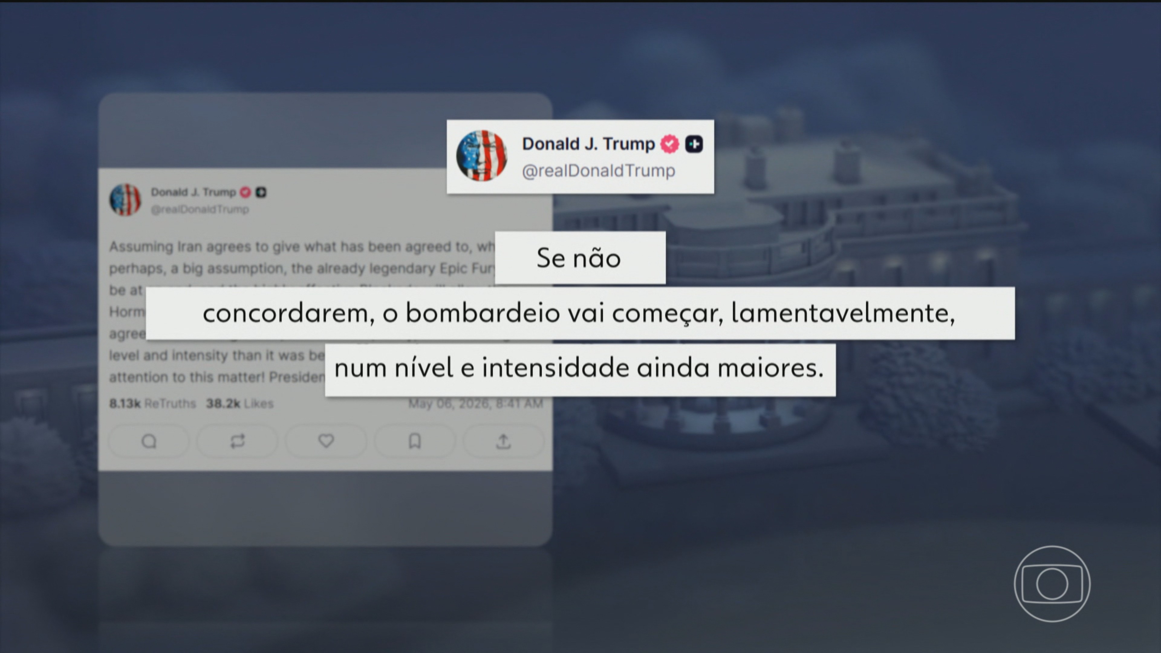 Donald Trump ameaça Irã e oscila entre paz e escalada militar