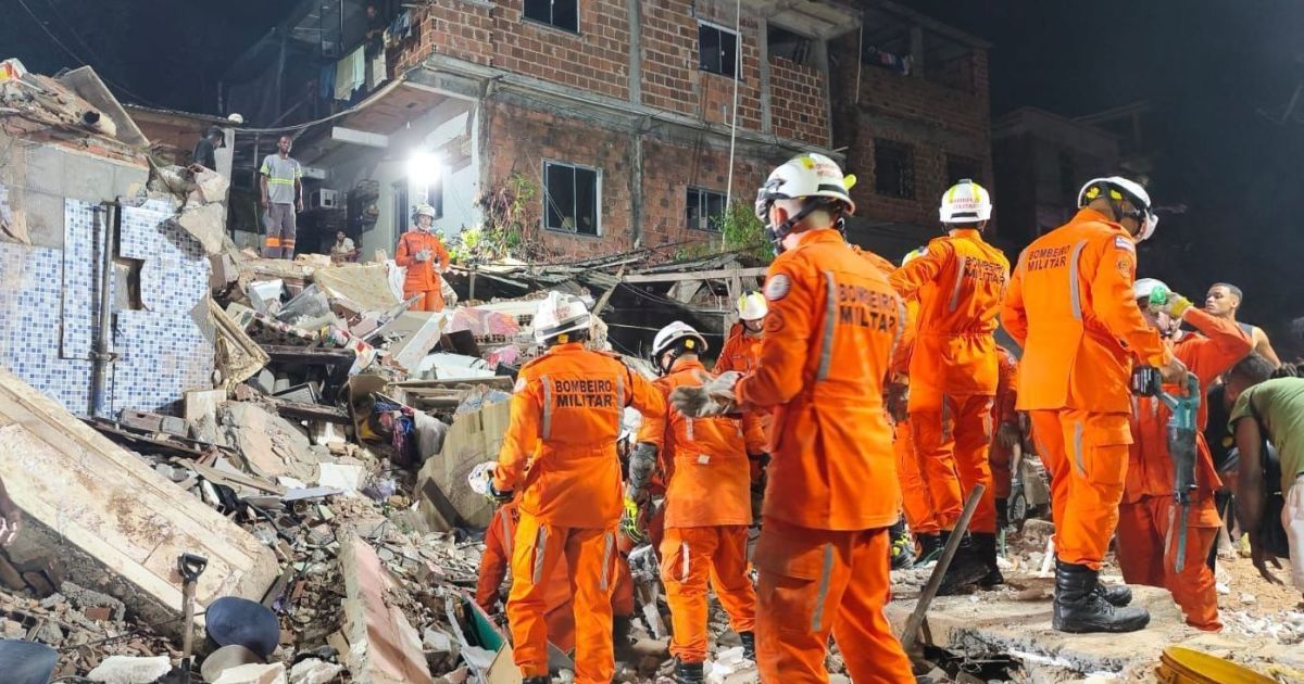Desabamento em Salvador ceifa vidas e desabriga famílias