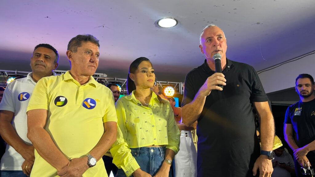 Deputado Dr. Kerginaldo e prefeita Dayane Batista declaram apoio a Coronel Hélio para o Senado