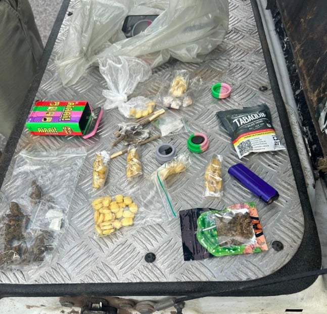 Polícia apreende drogas em ônibus que levava a festa na Grande Natal
