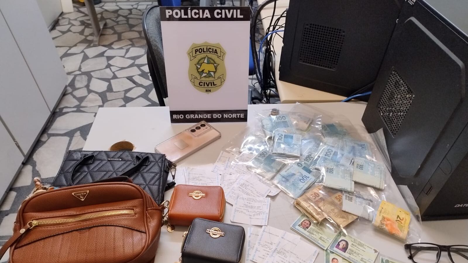 Polícia Civil do Rio Grande do Norte prende duas mulheres por fraude bancária em Mossoró
