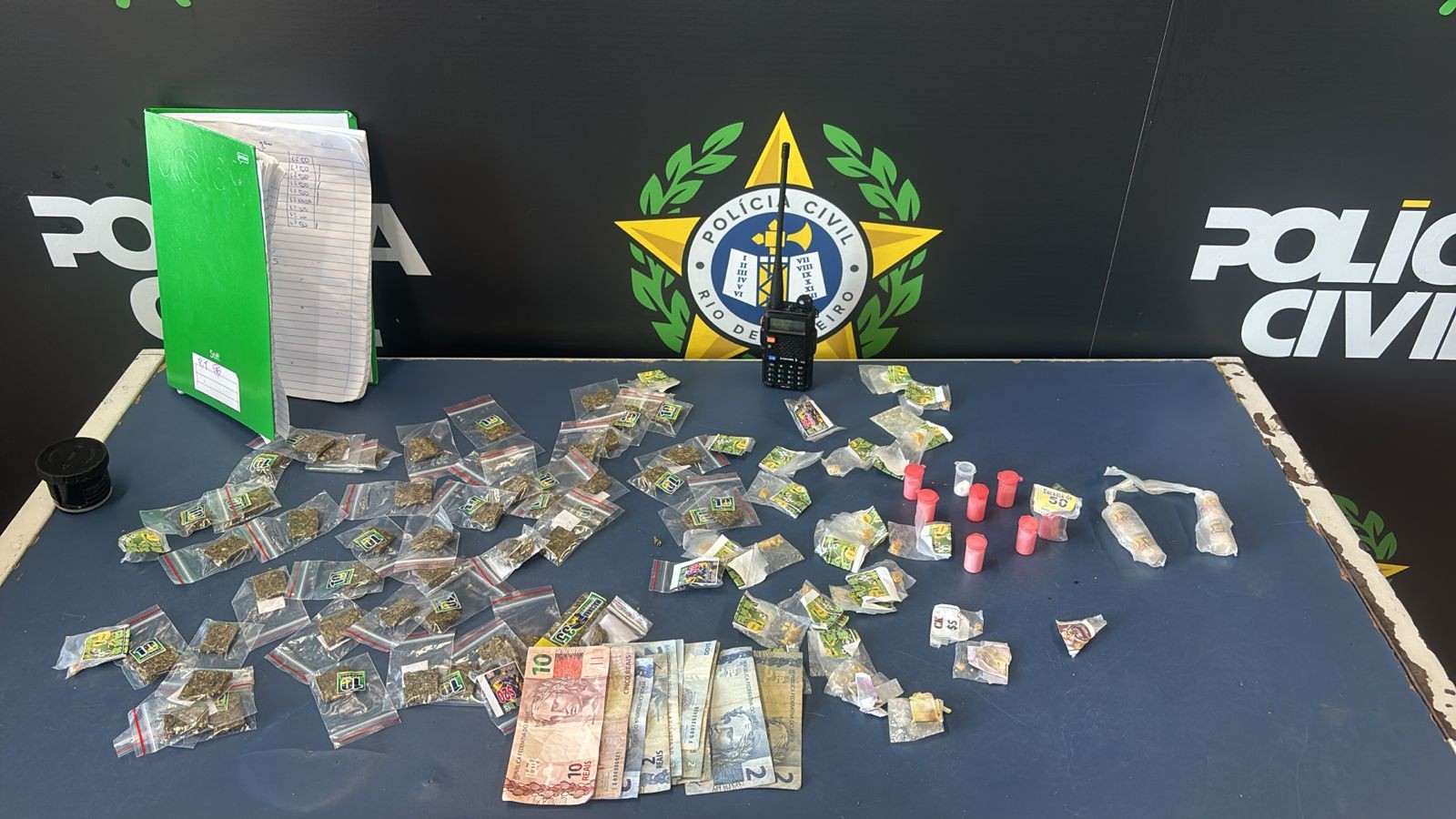 Polícia Civil prende dupla por tráfico de drogas em Angra dos Reis