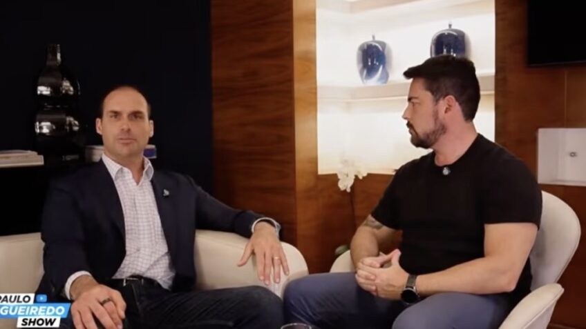 Eduardo Bolsonaro blinda candidatura de Flávio: Chance de desistir é "zero"