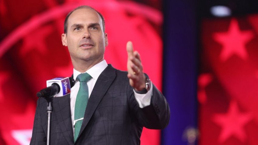 Eduardo Bolsonaro prevê pressão política sobre o STF em 2026
