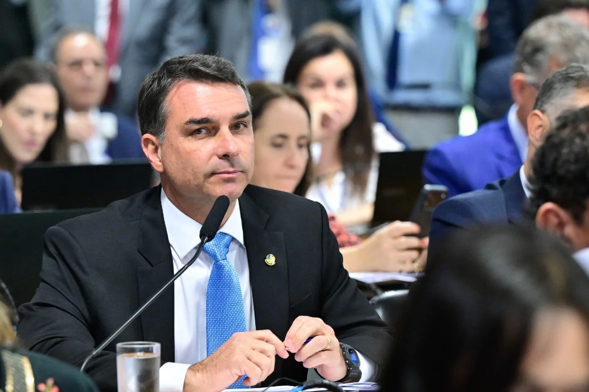 Flávio Bolsonaro presidiu apenas uma sessão da Comissão de Segurança Pública em pré-campanha