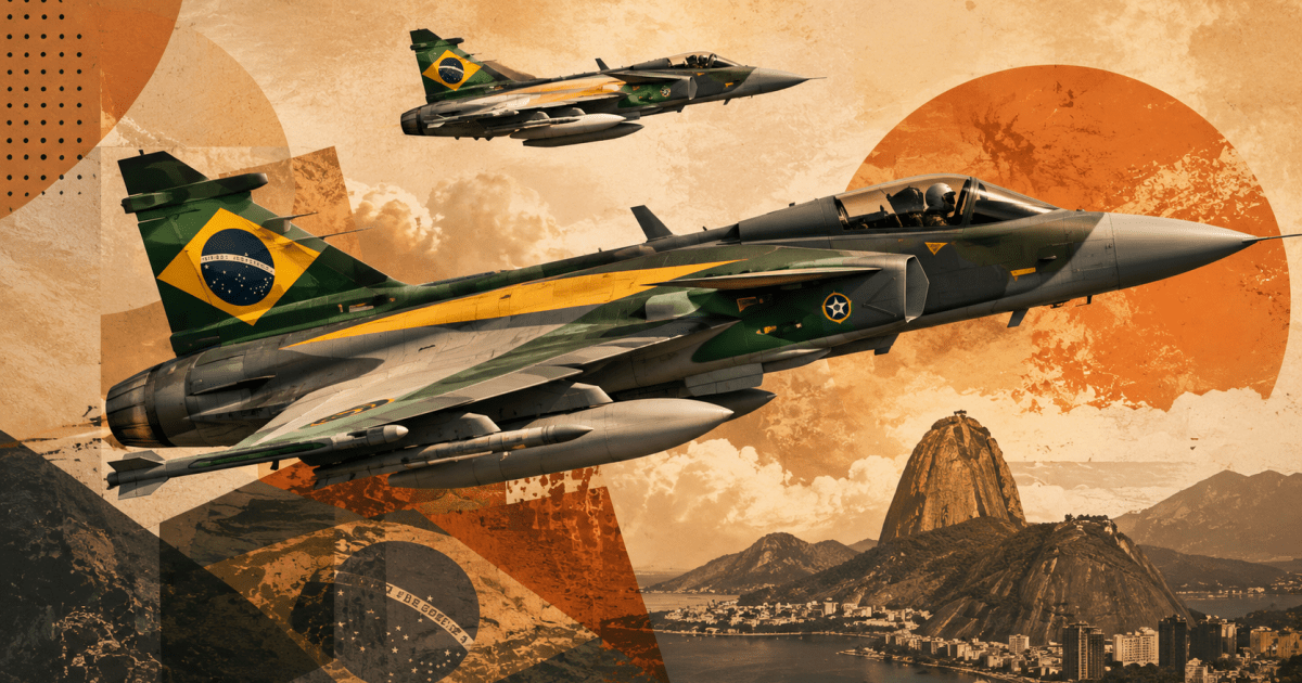 Saab considera Brasil hub de caças Gripen para América Latina