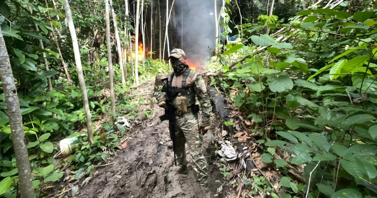 Forças Armadas do Brasil e Peru apreendem 14 toneladas de drogas na Amazônia