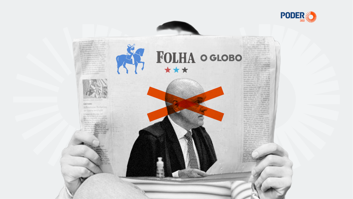 Jornais como Estadão, Folha e GLOBO defendem saída de Alexandre de Moraes do STF