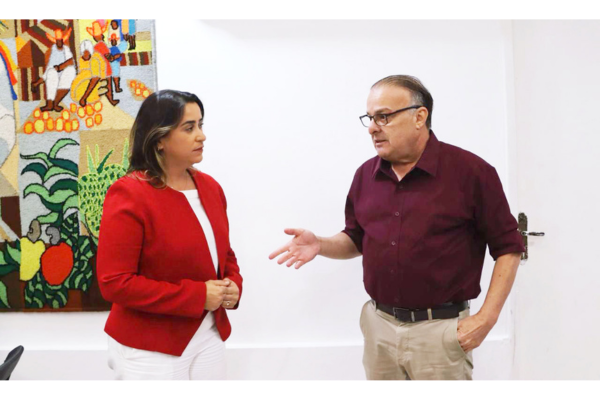 Prefeito e vereadora alinham verbas para obras em Natal
