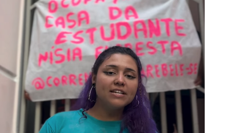 Estudantes ocupam Casa da Estudante Nísia Floresta em Natal por reabertura