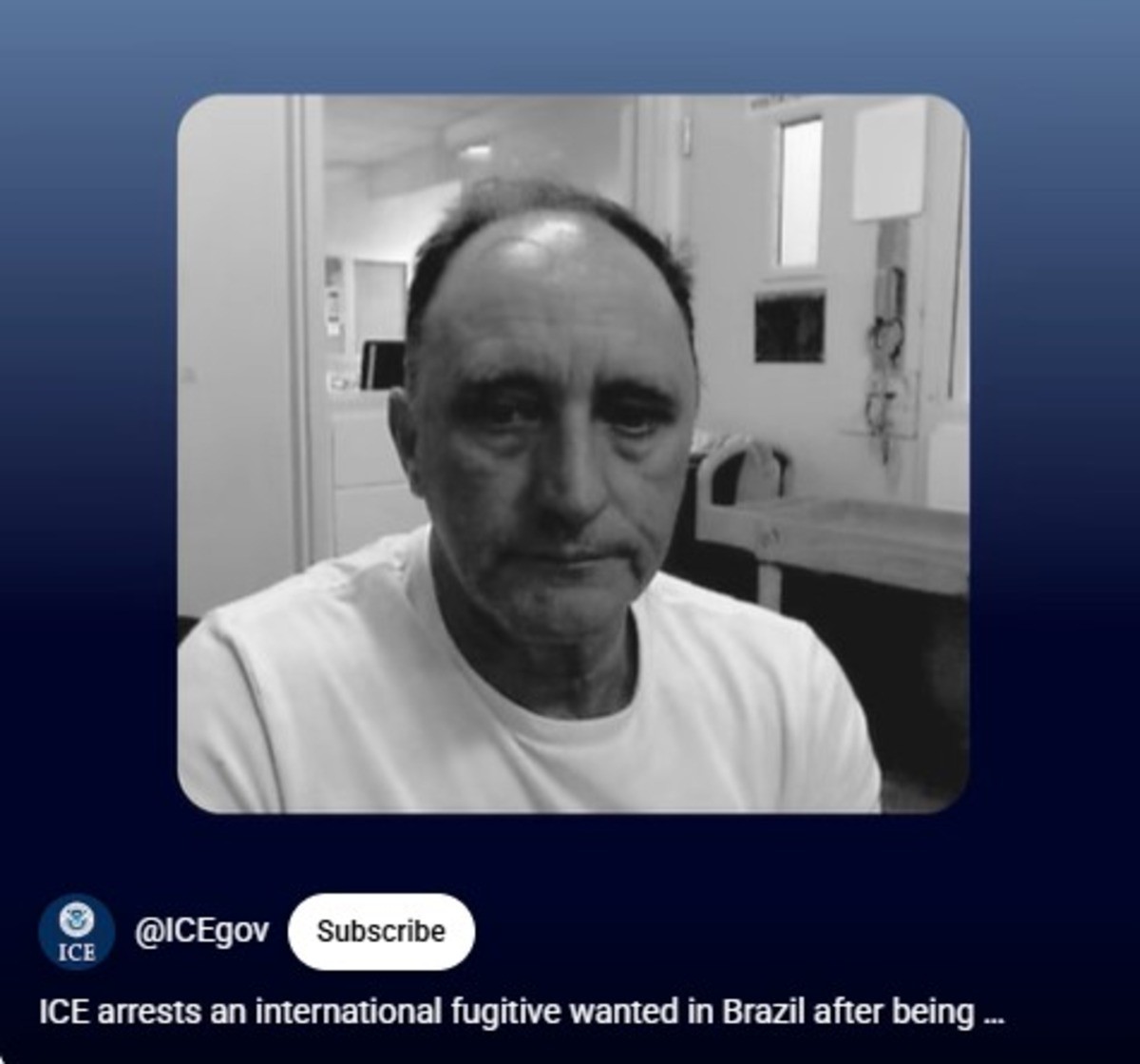Homem condenado por pedofilia no Brasil é deportado dos EUA