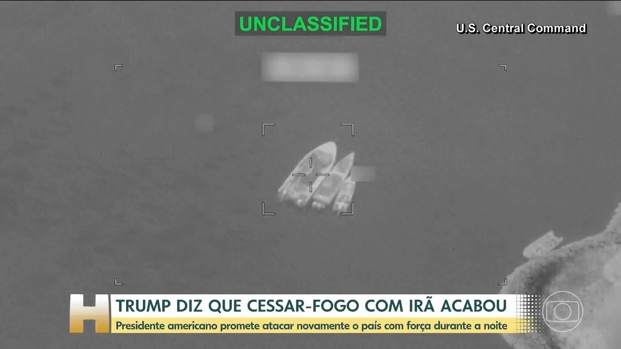Explosões em área portuária do Irã ocorrem após ameaça de Trump de ataque