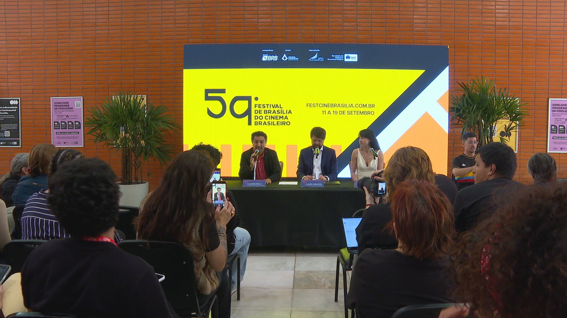 Governo do DF recua e confirma 59ª edição do Festival de Brasília do Cinema Brasileiro
