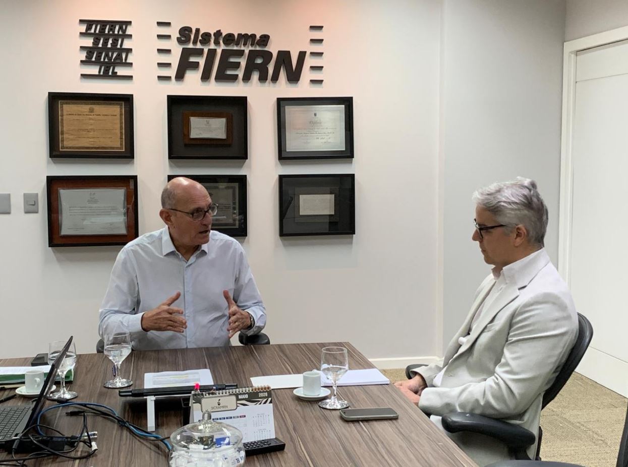 Federação das Indústrias do Estado do Rio Grande do Norte (Fiern) apresenta demandas ao novo secretário de Desenvolvimento Econômico do RN, Jerônimo Lahyre de Mello Rosado Neto