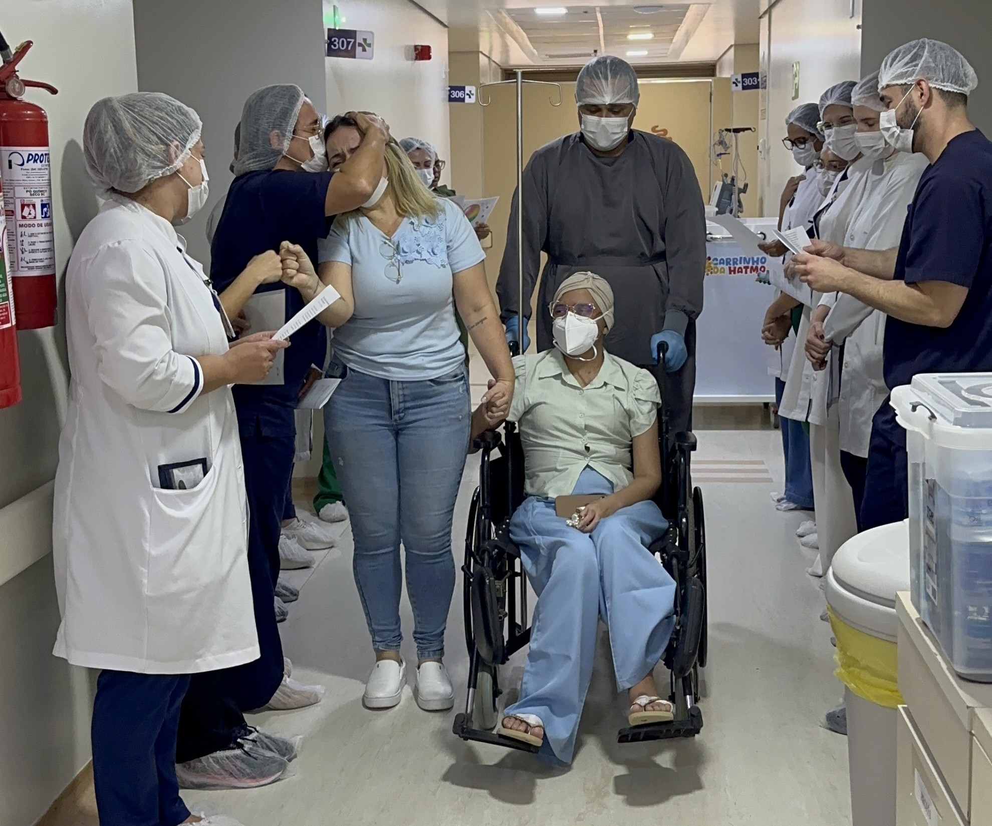 Sabrina Duarte recebe alta hospitalar em Natal após transplante de medula