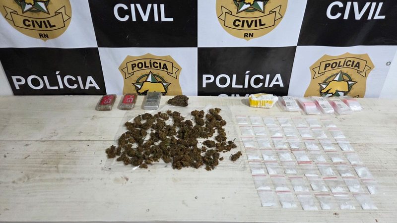 Polícia Civil prende traficante reincidente em Pipa
