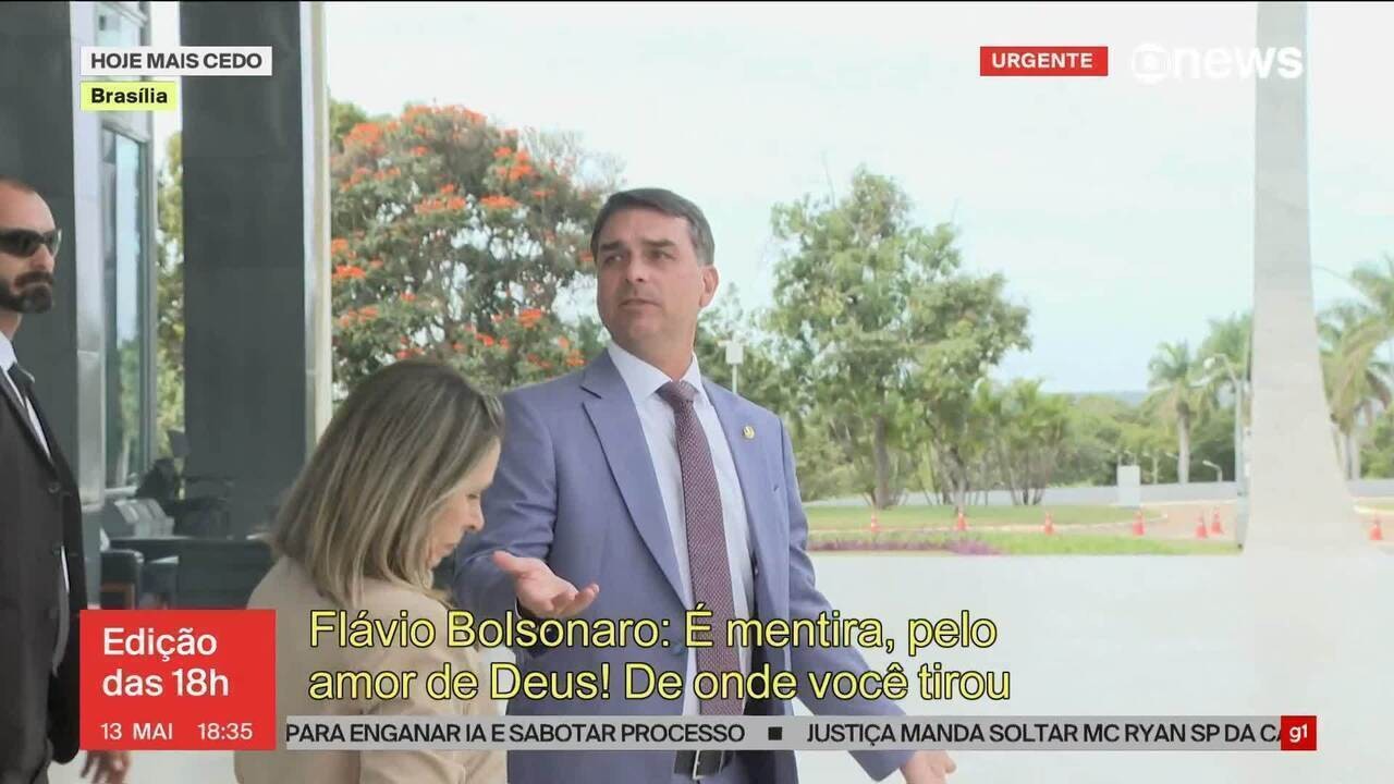 Flávio Bolsonaro admite pedido de R$ 61 milhões para filme após negar publicamente