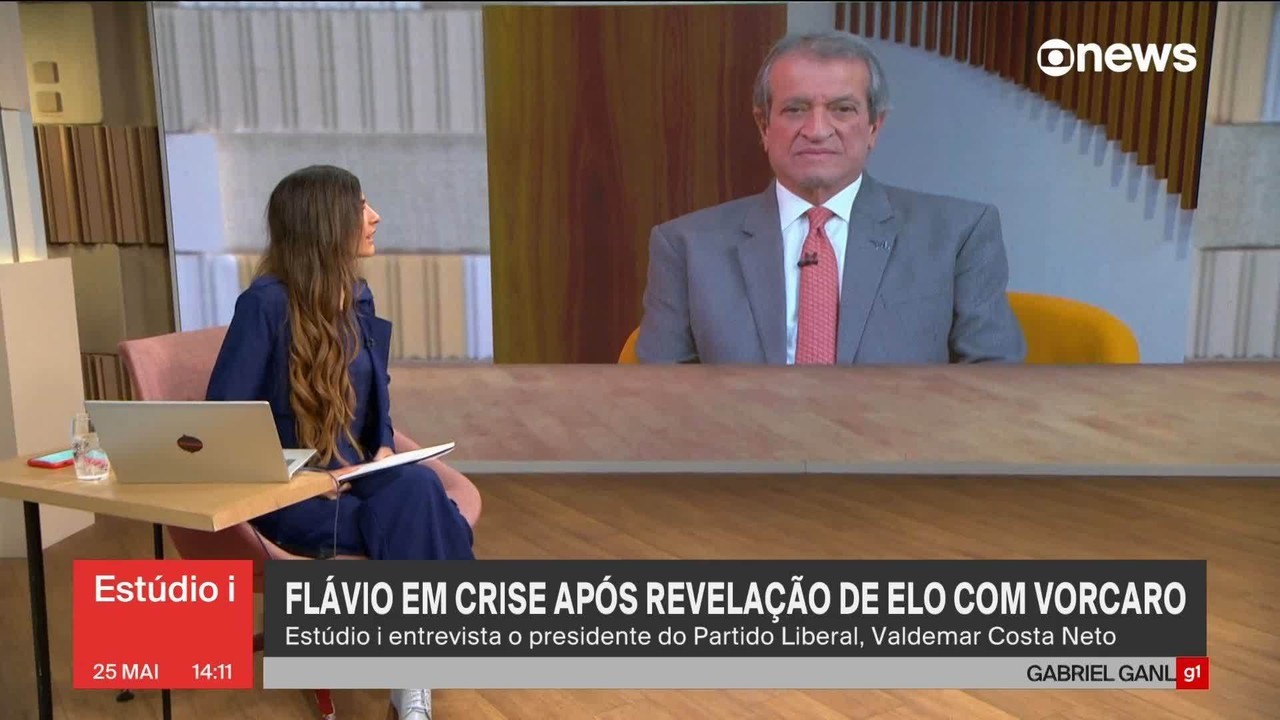 Flávio Bolsonaro é o candidato do PL à Presidência, afirma Valdemar Costa Neto