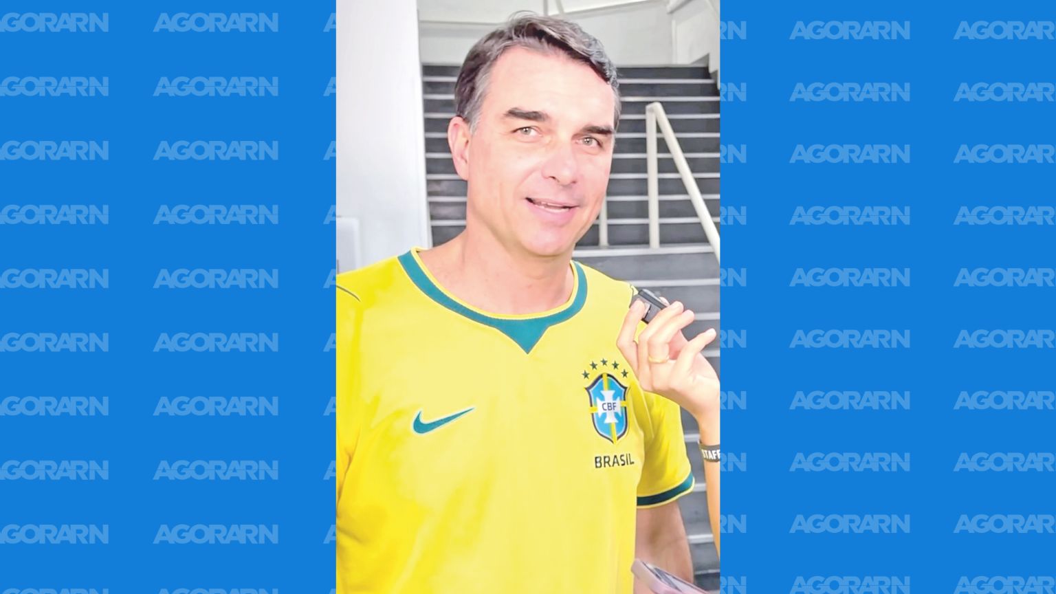 Flávio Bolsonaro afirma estar mais forte para disputar a Presidência contra Lula